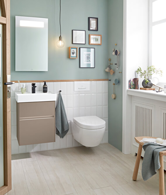Villeroy & Boch Vertical Image of W/C and Basin
